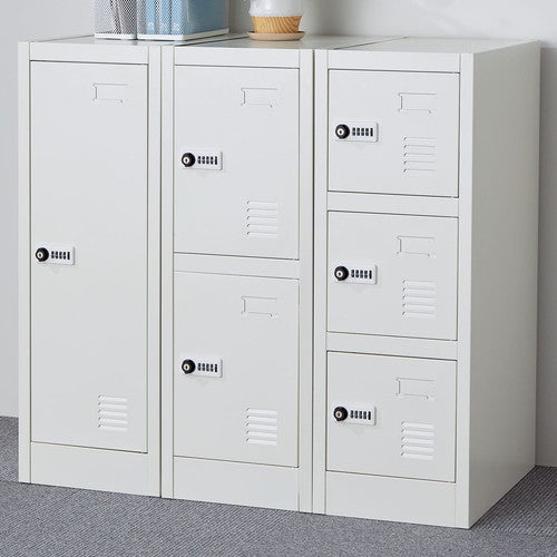 (店舗運営用品) (事務機器) (ロッカー) kp38-802-19-4 H90cmミニロッカー(ダイヤル錠) 非常解除用検索キー