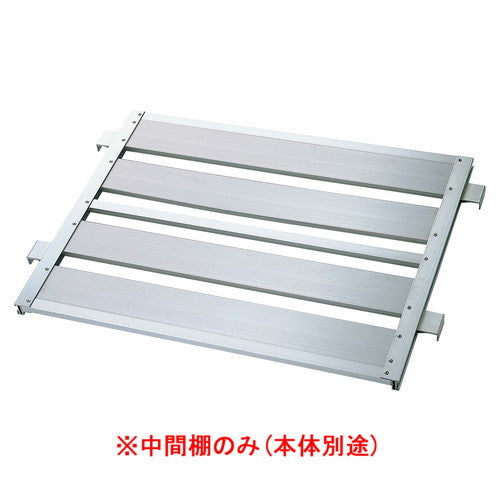 店舗用品店舗運営用品店舗用ラスパレ用オプション中間棚W85cm用の商品画像