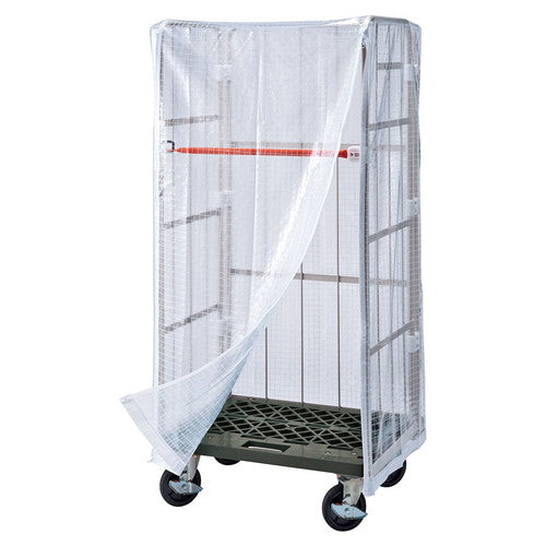 (店舗運営用品) (運営サポート用品) (台車 ビニールカバー) kp38-802-25-5 店舗用ラスパレ用オプション ビニールカバー W80cm用