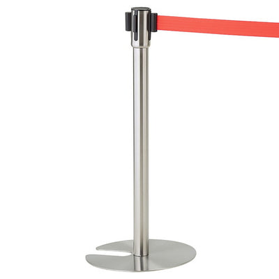 店舗用品店舗運営用品フレキシブルパーティションレッドベルト本体セットの商品画像