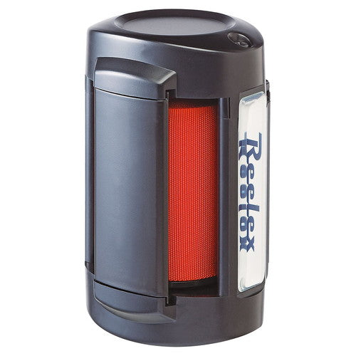 (店舗運営用品) (運営サポート用品) (ベルト・ロープパーティション) kp38-802-36-1 バリアリールミニポータブル レッド