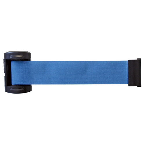 店舗用品店舗運営用品バリアリールミニポータブルブルーの商品画像