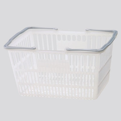 店舗用品店舗運営用品買物カゴ(18リットル)スケルトンの商品画像