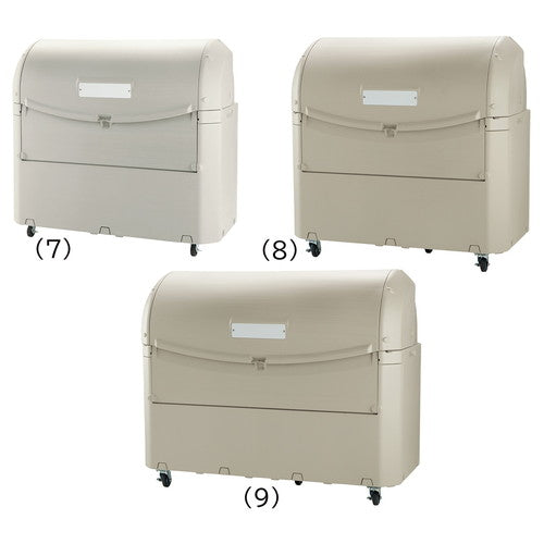 (店舗運営用品) (運営サポート用品) (清掃用品・ゴミ箱) kp38-802-51-6 ワイドペールST 800リットル キャスター付き