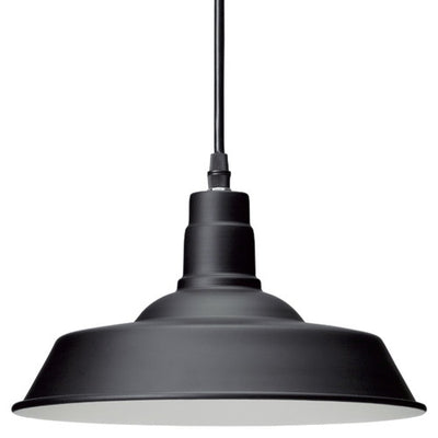 店舗用品照明シンプルペンダントライト中ブラックの商品画像
