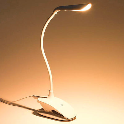 店舗用品照明調光式LEDクリップライトホワイト電球色の商品画像