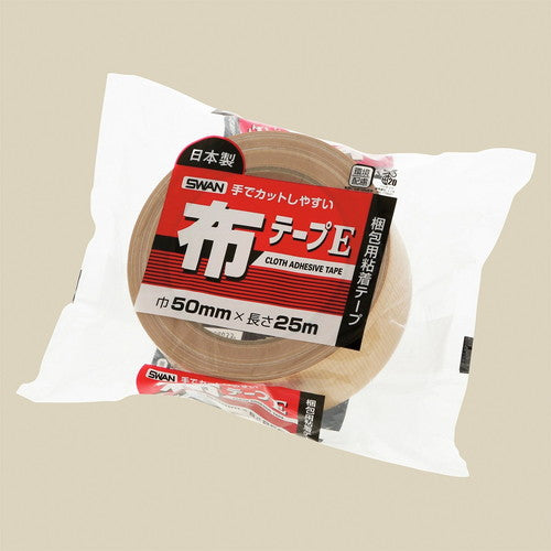 店舗用品店舗運営用品スワン布テープ50mm幅×25m巻の商品画像