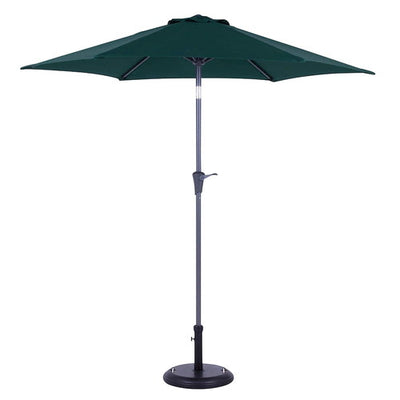 店舗用品店舗運営用品アルミパラソル240cmグリーンの商品画像