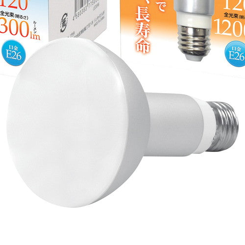 (照明) (LED) (LED電球) kp38-802-91-2 LED電球 レフ球タイプ(100W形相当) 電球色