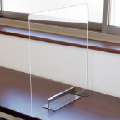 (店舗運営用品) (事務機器) (環境衛生用品) kp38-803-8-1 miniパーティション 透明