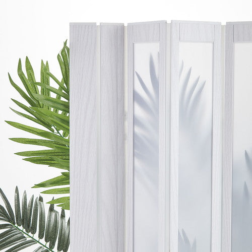 (店舗運営用品) (事務機器) (パーティション) kp38-812-95-2 フレキシブルパネルパーティション マグネット付き W180cm ホワイトウッド 半透明