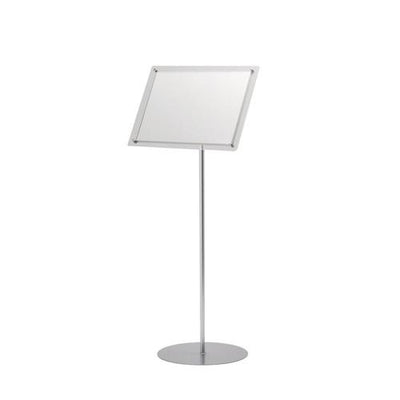店舗用品サイン・掲示用品アクリルメディアスタンドネオクール【A4/A3】A3用シルバーの商品画像