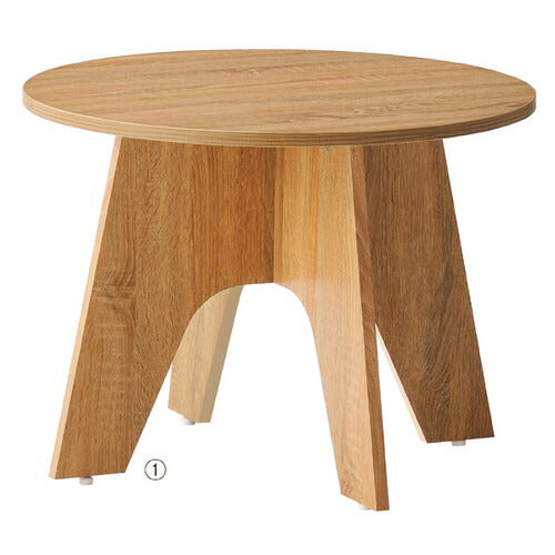 店舗用品店舗什器木製ラウンドテーブル直径120cmの商品画像