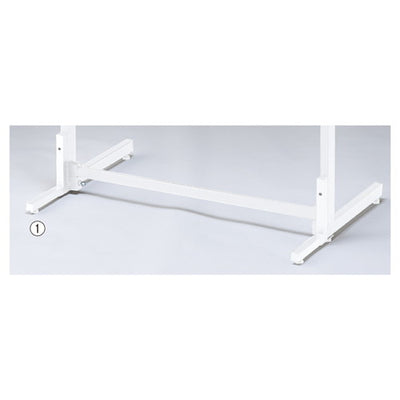 店舗用品システム什器SF90壁面タイプ用自立脚部ホワイトの商品画像