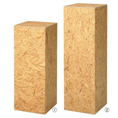 店舗用品店舗什器OSB製角柱ステージH110cmの商品画像