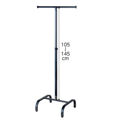 店舗用品店舗什器スチールブラックT字ハンガーT字ハンガーの商品画像