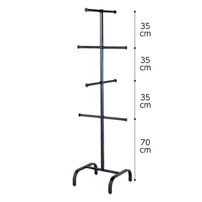店舗用品店舗什器スチールブラックバッグツリーバッグツリーの商品画像