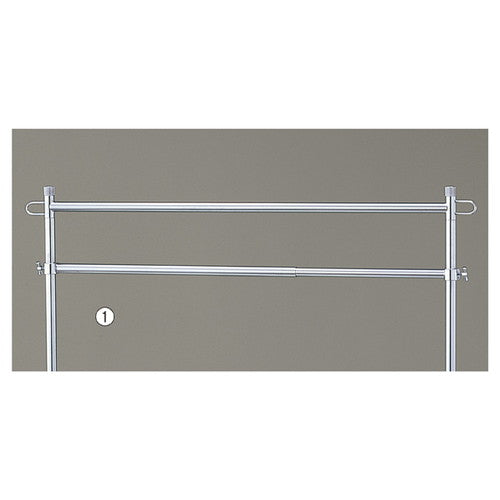 店舗用品店舗什器ハンガーラック用伸縮丸バー通常用の商品画像