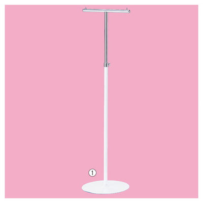 店舗用品店舗什器T字ハンガー白の商品画像