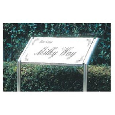 エクステリアサイン自立サイン片面対応角パイプOS-11225-SHの商品画像