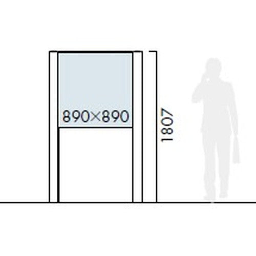エクステリアサイン アルミシステムサイン OS-16200-AA 両面対応
