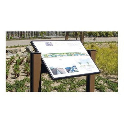 エクステリアサインアルミシステムサインOS-16320-AX片面対応の商品画像