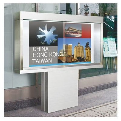 エクステリアサインポスターケースOS-13043-SH片面対応の商品画像