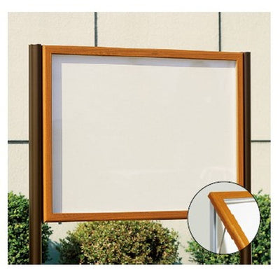 エクステリアサインポスターケースOS-13029-AA片面対応の商品画像