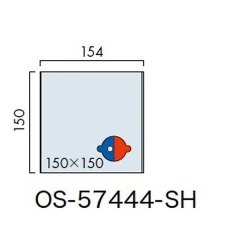インテリアサイン ユニティ5 室名札(在空) OS-57444-SH 片面対応