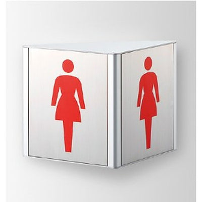 インテリアサインフーリィ室名札(突出し)OS-68129-SH2面対応の商品画像