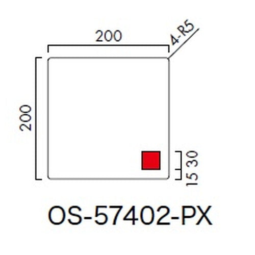 インテリアサイン パティカル2 室名札(在空) OS-57402-PX 片面対応