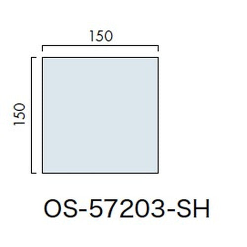 インテリアサイン ブライトサイン2 室名札(平付け) OS-57203-SH 片面対応