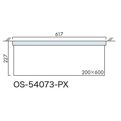 インテリアサイン プリーフサイン2 吊り下げサイン OS-54073-PX 両面対応