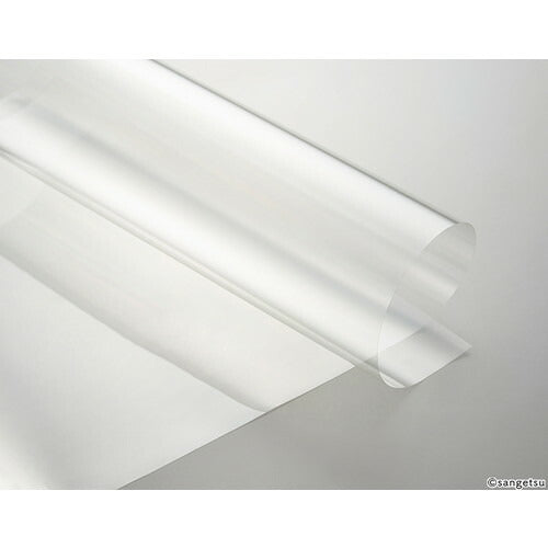 【ガラスフィルム】【サンゲツガラスフィルム】 リサイクルPET透明飛散防止フィルム リサイクルPET透明飛散防止 クリエイシア 90 GF1451-3 152.4cm巾 (1m単位切売)