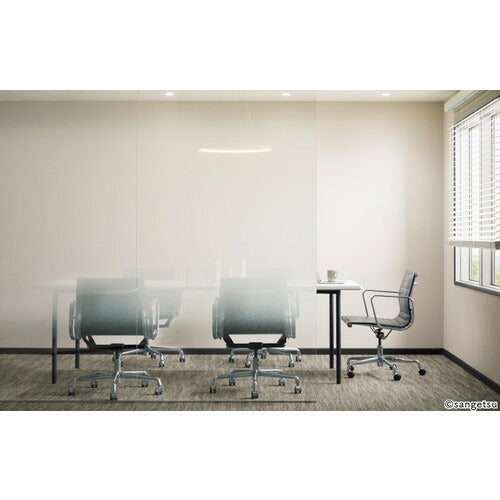 【ガラスフィルム】【サンゲツガラスフィルム】 Center Gradation センターグラデーション Grain 600 グレイン 600 GF1814 155cm巾 (1m単位切売)