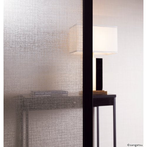 【ガラスフィルム】【サンゲツガラスフィルム】 Fabric ファブリック Chenille Silver シェニールシルバー GF1867 125cm巾 (1m単位切売)