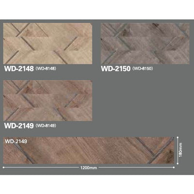 サンゲツフロアタイルウッドメンタルラインウッドケース売り(18枚入)の画像