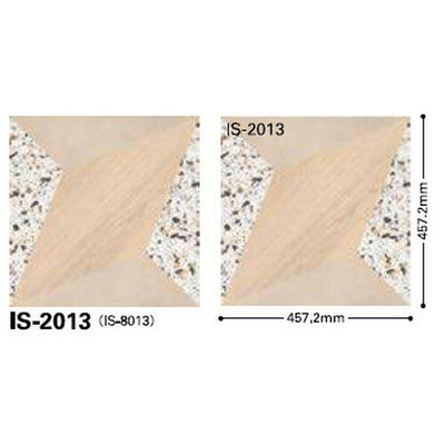 サンゲツフロアタイルストーン&アクセントジオミックス4枚セット売りの画像