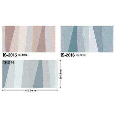 サンゲツフロアタイルストーン&アクセントリーンストライプ1枚単位の画像