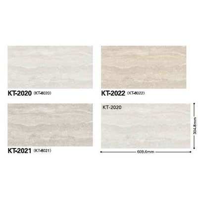 サンゲツフロアタイルワックスフリータイルトラバーチンロマーノWF1枚単位の画像