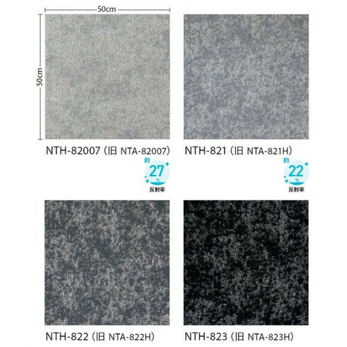 サンゲツカーペットタイルNT-700HNTH-820F-ecoグローラスFの画像