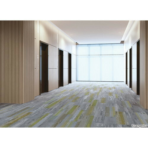 サンゲツ カーペットタイルDT NATURE アースパレットプランクF DT-7600 DT-7610 F-eco【1枚単位】| 光や木々、水、石など自然の美しさをモチーフにした有機的なデザイン