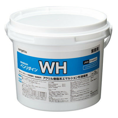 サンゲツ接着剤床用巾木専用接着材・垂直面施工専用接着剤WH3kgBB-6081缶単位