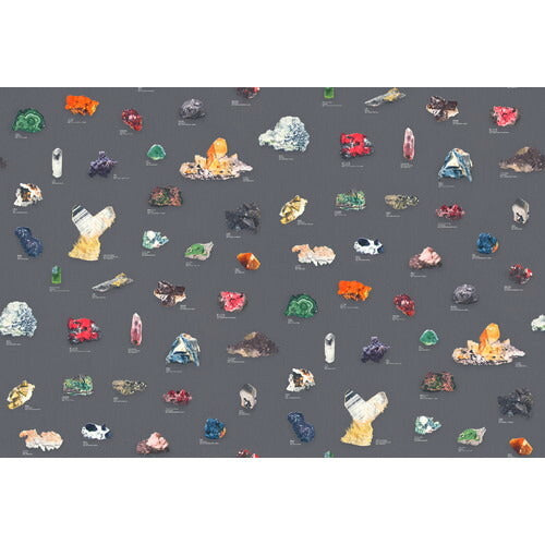 【1m単位切売】サンゲツ クロス リザーブ 国立科学博物館 鉱物 RE55944