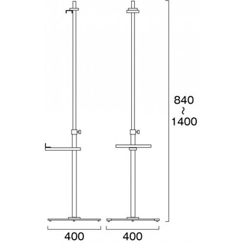 PAパネルスタンド15G-B 片面 PA15G-B