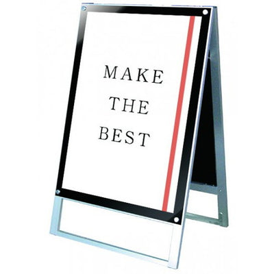 ポスター用スタンド看板A1両面ブラックPSSK-A1RBの商品画像