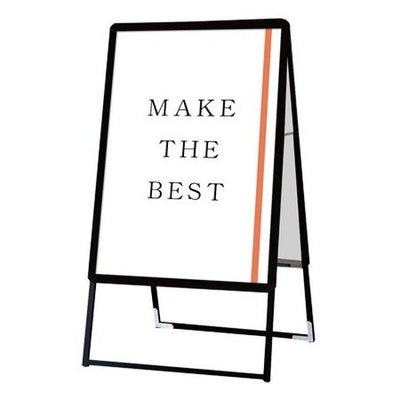 ポスターグリップスタンド看板屋外用A1両面ブラック(防水パック付)BOPGSK-A1RBの商品画像