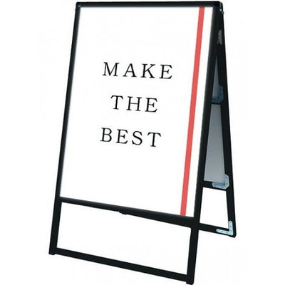 ブラックバリウススタンド看板LEDA1両面BVASKLED-A1Rの商品画像