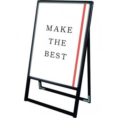 ブラックバリウススタンド看板LEDB1片面BVASKLED-B1Kの商品画像