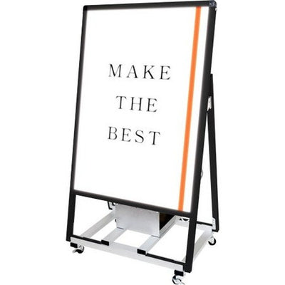 ブラックバリウススタンド看板バッテリーLEDA1片面BVASKBALED-A1Kの商品画像